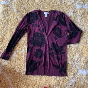 Witchy Purple Cardigan